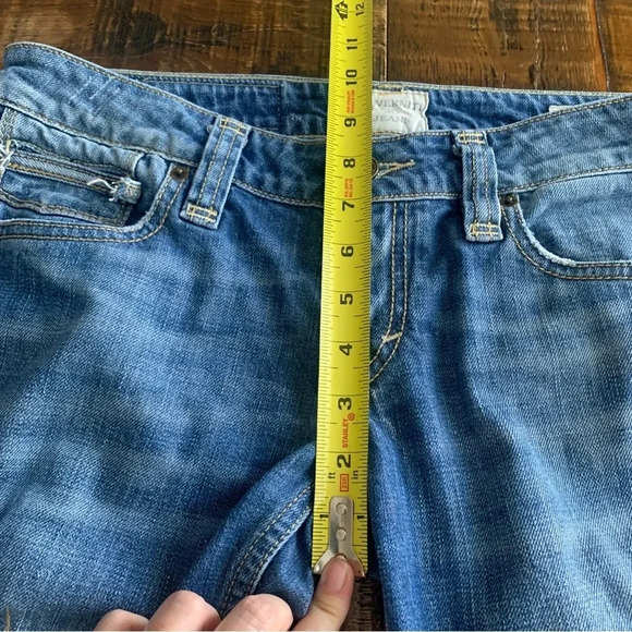 Jimmy Taverniti SO Jamie Women’s Distressed Ripped Stitch Boot Cut Jeans- 29 - Picture 9 of 12